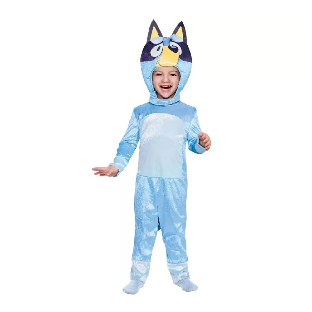 Disguise Toddler Disney Bluey Halloween Costume Jumpsuit Szs 2T/ 3-4T/ 4-6X - Picture 2 of 10